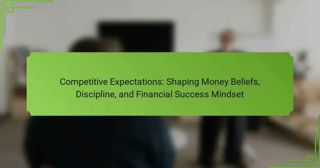 Competitive Expectations: Shaping Money Beliefs, Discipline, and Financial Success Mindset