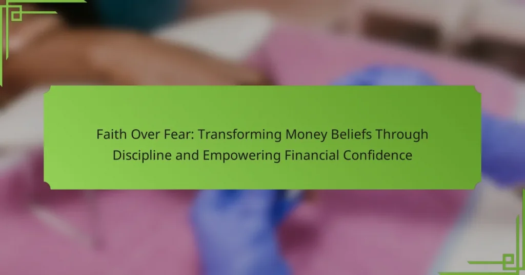 Faith Over Fear: Transforming Money Beliefs Through Discipline and Empowering Financial Confidence