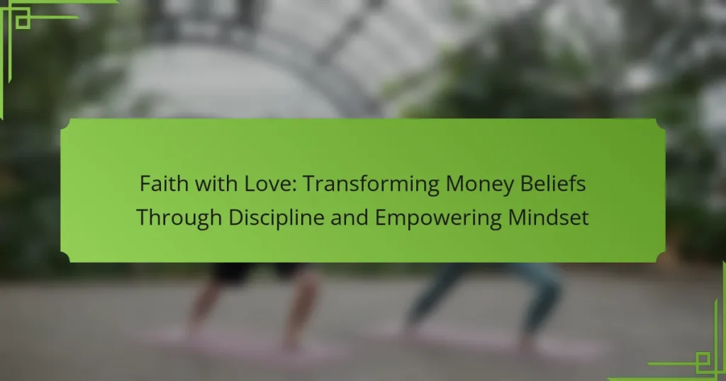 Faith with Love: Transforming Money Beliefs Through Discipline and Empowering Mindset
