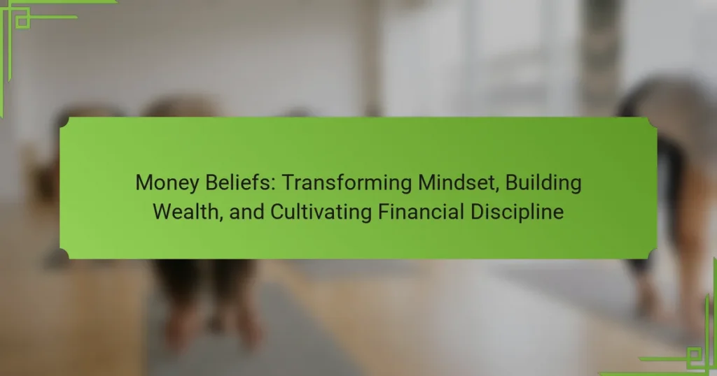 Money Beliefs: Transforming Mindset, Building Wealth, and Cultivating Financial Discipline